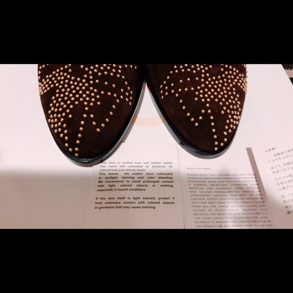 Chloe Susanna shearling studded suede ankle boots - Picture 5 of 8